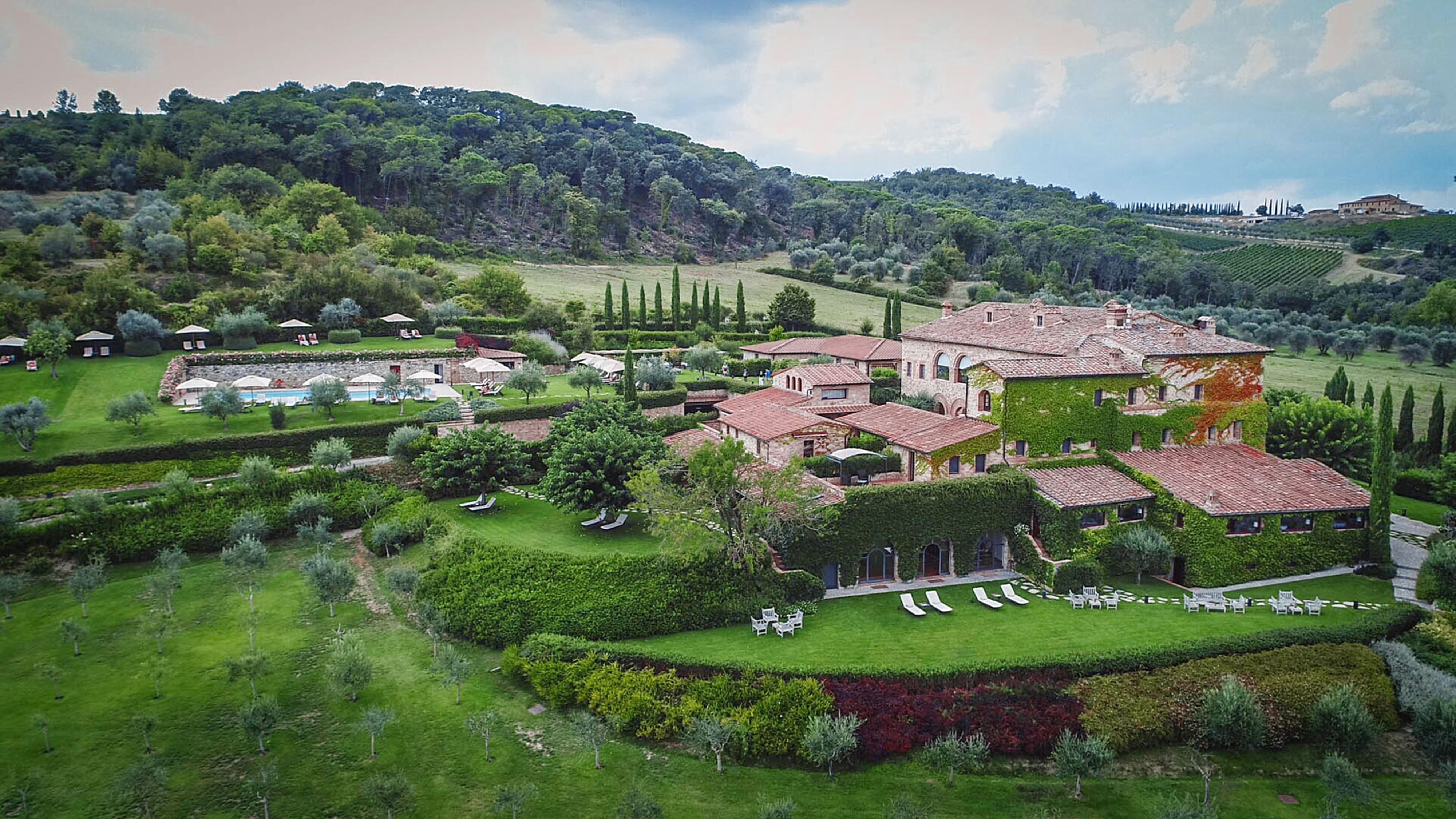 Hotel Le Fontanelle Castelnuovo Berardenga Exterior photo